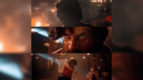 Still from 'King of Kotha' teaser&nbsp;