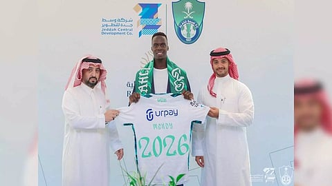 Edouard Mendy (Twitter: Photo/ALAHLI_FCEN)
