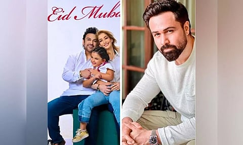 Adnan Sami with his family, Emraan Hashmi (Photo: ANI)