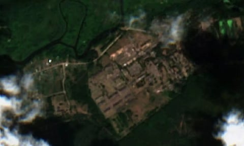 A satellite image appears to show new facilities&nbsp;