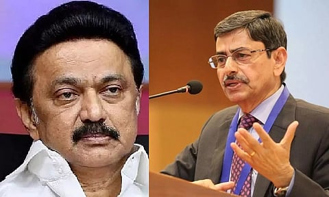 TN CM Stalin; TN Governor RN Ravi (File)