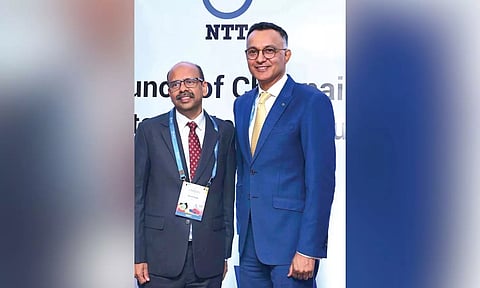 Sharad Sanghi with Shekhar Sharma