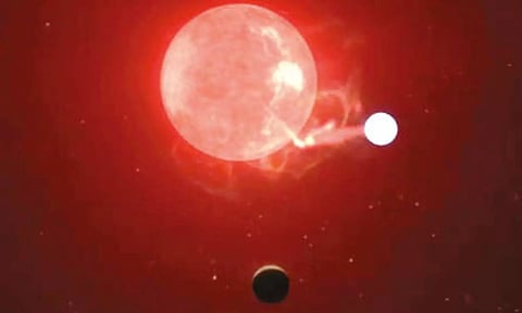 The ‘forbidden planet’ that escaped a fiery doom