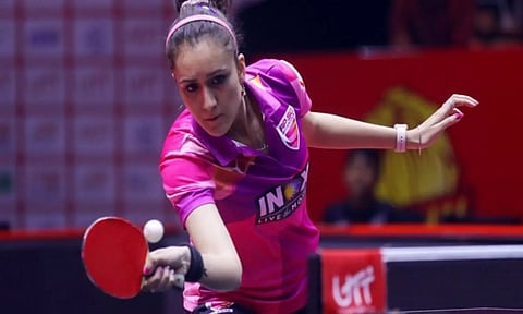 Manika Batra(PHOTO: ANI)