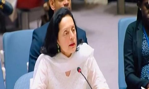India's permanent representative to the UN, Ruchira Kamboj (PHOTO: ANI)