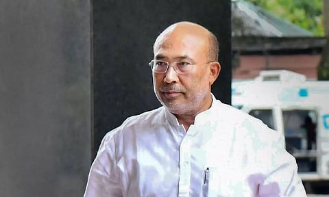 Manipur Chief Minister N Biren Singh (PTI)