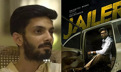 Anirudh Ravichander; Poster from 'Jailer' (Twitter)