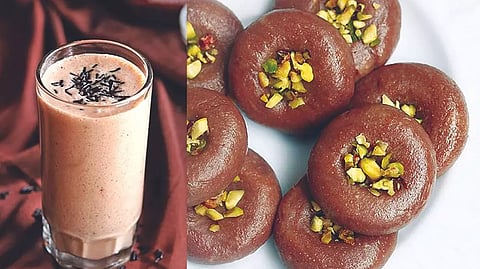 CHOCO LASSI &amp; CHOCOLATE PEDA
