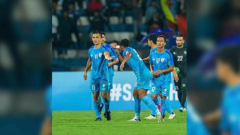 Team India (Photo: AIFF Twitter)