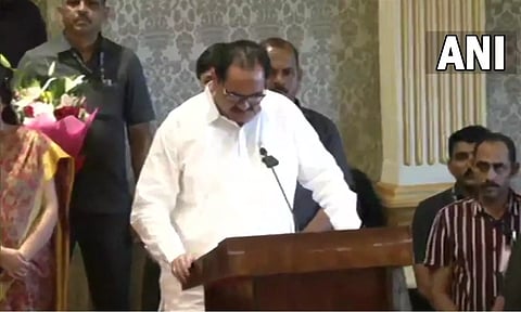 NCP leader Anil Patil takes oath as Maharashtra Minister (ANI)