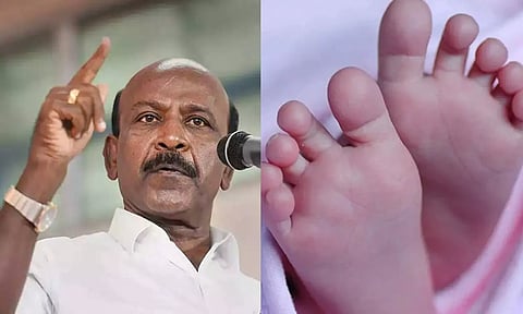 (On left) Health Minister Ma Subramanian&nbsp;