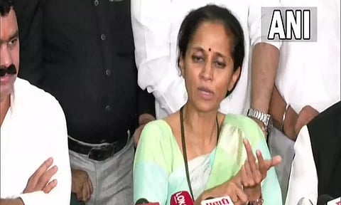 We will rebuild party...":Sule on Ajit Pawar causing split in NCP