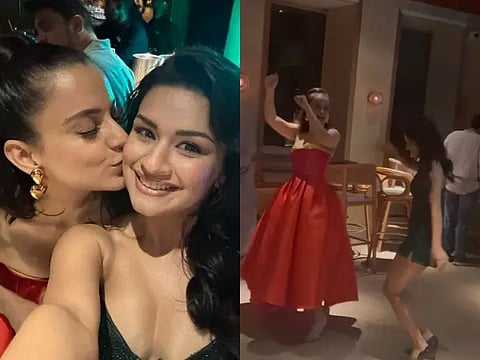 Kangana Ranaut, Avneet Kaur (Photo: ANI)