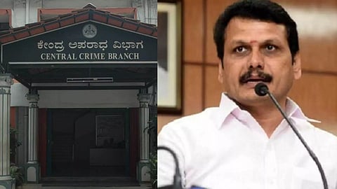 (L-R) Chennai city central crime branch (CCB), Minister Senthilbalaji