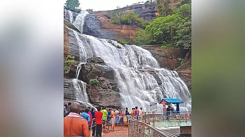 Courtallam waterfalls