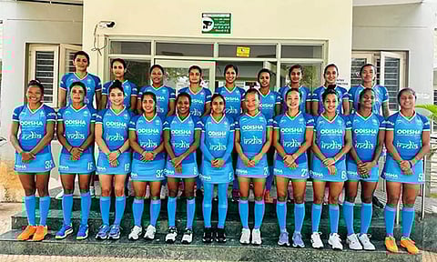 Indian women's hockey team (Photo: ANI)