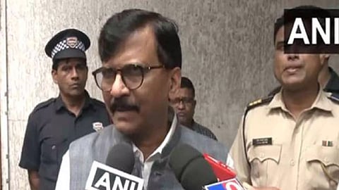 Shiv Sena (UBT) MP Sanjay Raut (Photo: ANI)