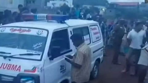 Visual from the spot (Photo: Daily Thanthi)