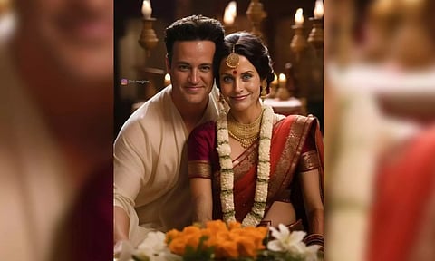 ‘Friends’ characters in ethnic-wear using AI&nbsp;