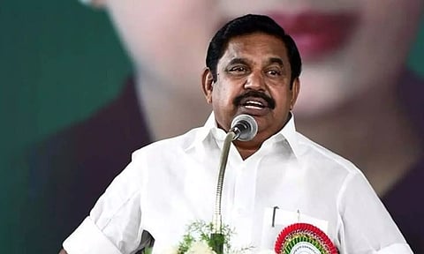 Edappadi K Palaniswami. File photo