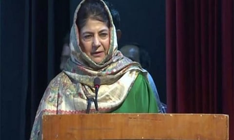 People's Democratic Party chief Mehbooba Mufti (Photo: ANI)