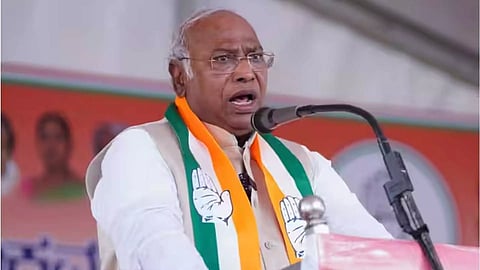 Congress president Mallikarjun Kharge