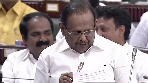 Tamil Nadu law minister S Reghupathy