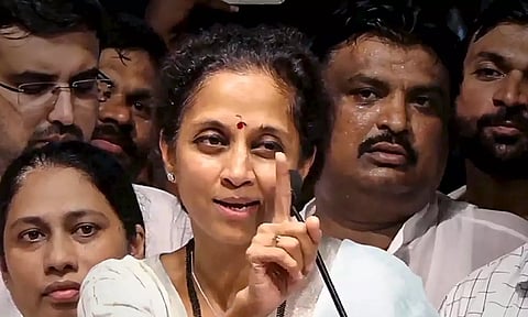 &nbsp;NCP president Sharad Pawar's daughter Supriya Sule