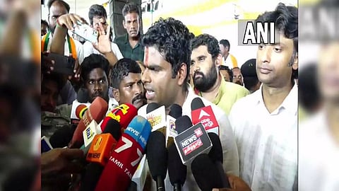 Tamil Nadu BJP President Annamalai (Photo: ANI)