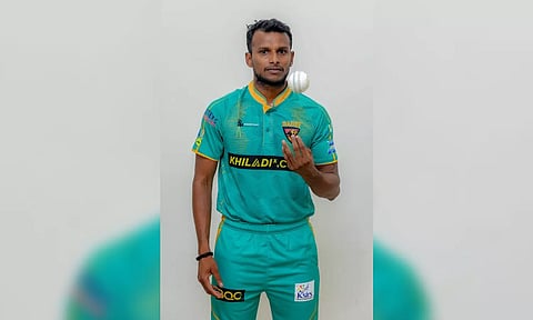 Indian cricketer T Natarajan (IANS)