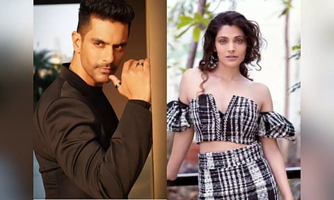 Angad Bedi, Saiyami Kher (Photo: ANI)