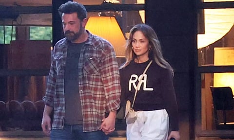 Ben Affleck with Jennifer Lopez