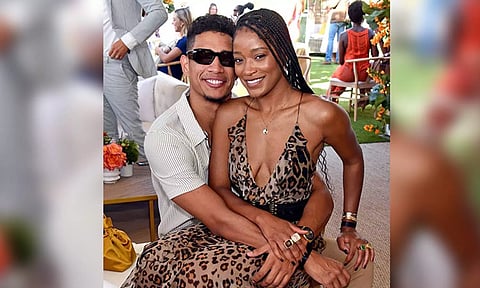 Darius Jackson and Keke Palmer (Twitter)