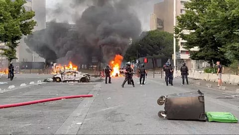 Paris protest (Photo: Reuters)
