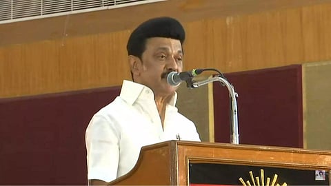 Chief Minister MK Stalin (Twitter Screengrab)