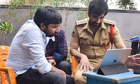 Ravi Teja with Gopichandh Malineni (Twitter)