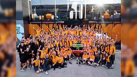 McLaren F1 team (Twitter: Photo/McLarenF1)