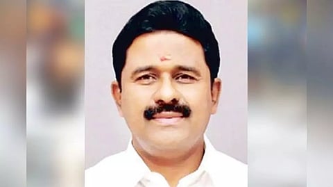 Former AIADMK minister Kamaraj 
