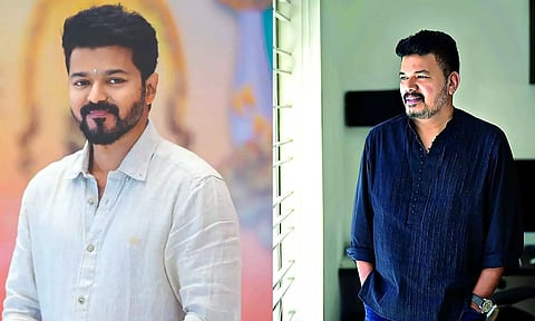 &nbsp;Actor Vijay and Director Shankar