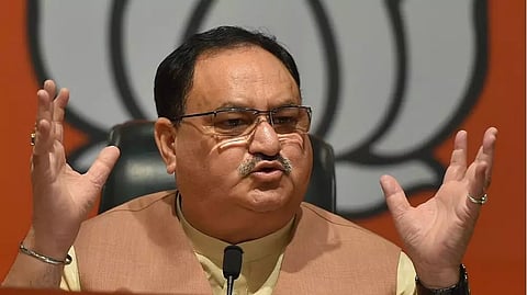 BJP president Jagat Prakash Nadda