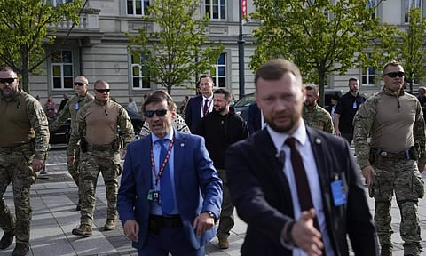 Ukrainian President Volodymyr Zelenskyy. AP