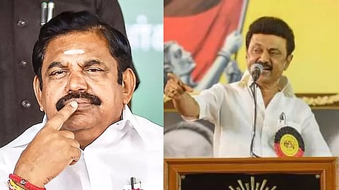AIADMK general secretary Edappadi K Palaniswami, Chief Minister M K Stalin