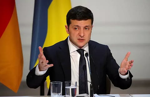 Ukrainian President Volodymyr Zelenskyy (Picture credit:ANI)