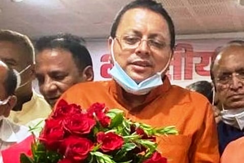 Chief Minister Pushkar Singh Dhami&nbsp;