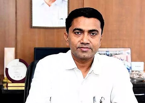 &nbsp;Goa Chief Minister Pramod Sawant