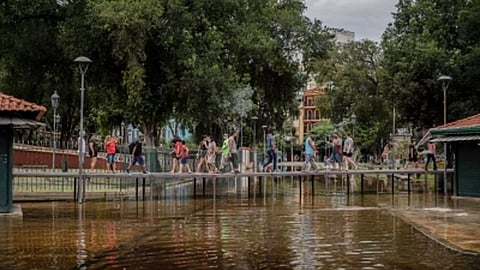 Visual from southern Brazil (IANS)