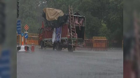 Visuals from Raj Ghat (Photo/ANI)