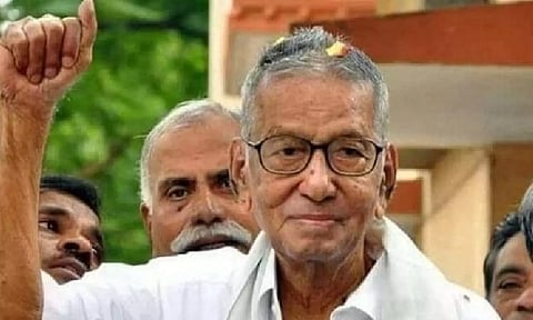 Freedom fighter and veteran CPM leader N Sankaraiah