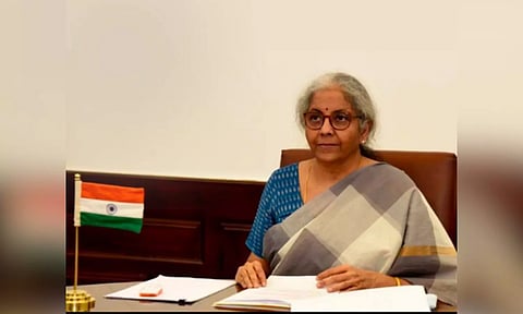 Finance minister Nirmala Sitharaman.