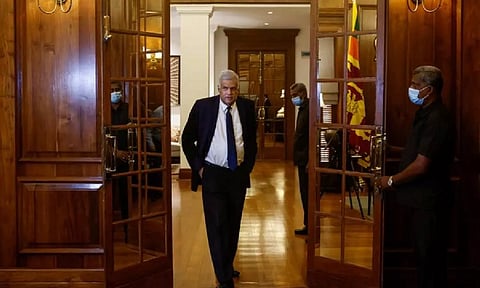 Sri Lanka's President Ranil Wickremesinghe